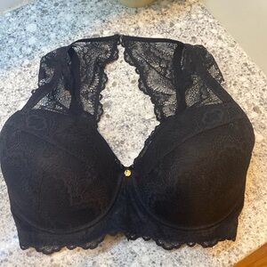 Essential Bodywear Sofia lace black bra size 34F or 34 DDD